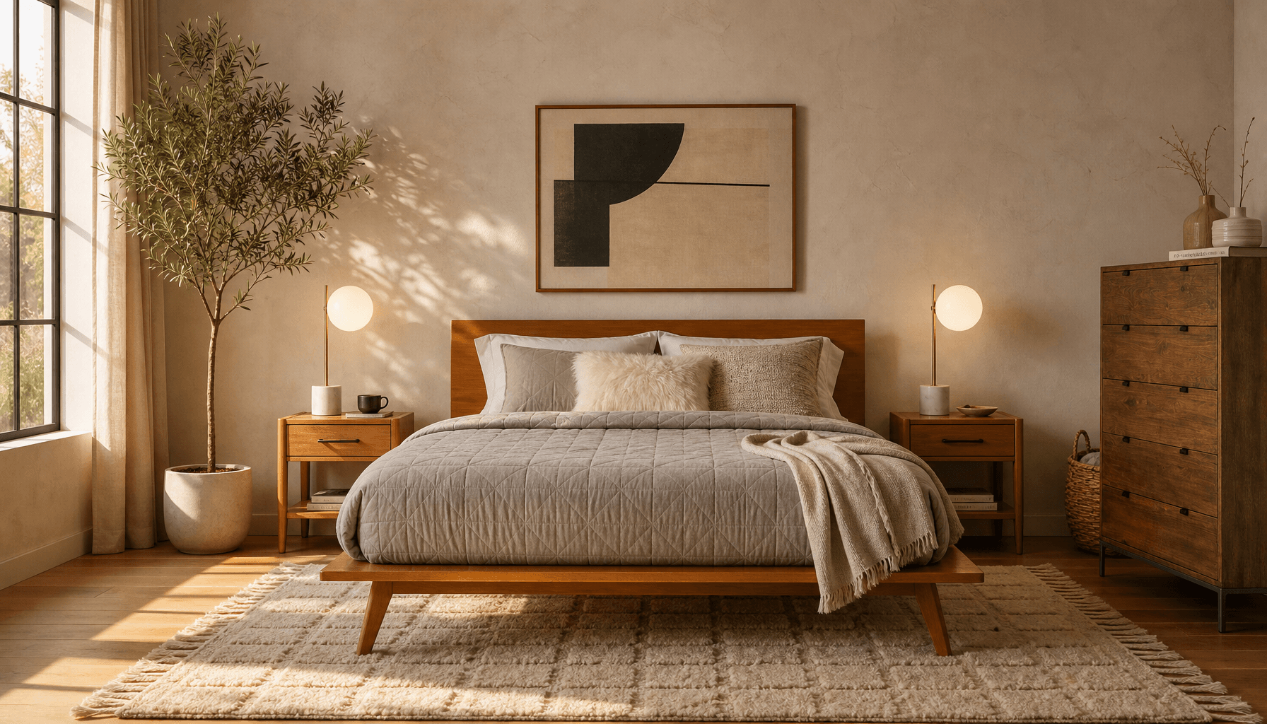 After – Restful bedroom